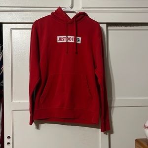 Red Nike Sweater